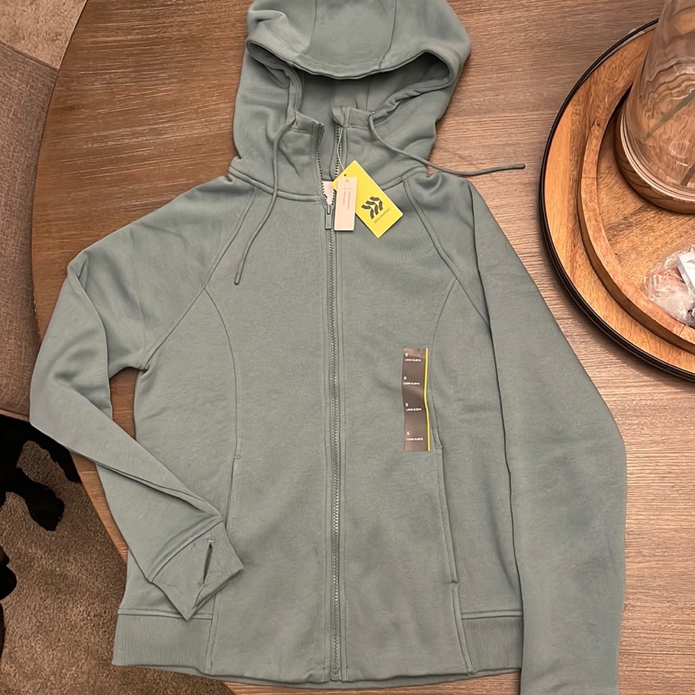 All in motion zip up hoodie